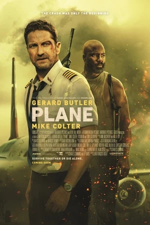 Plane 2023 Dual Audio WEB-DL | Dubbed Hindi Movie